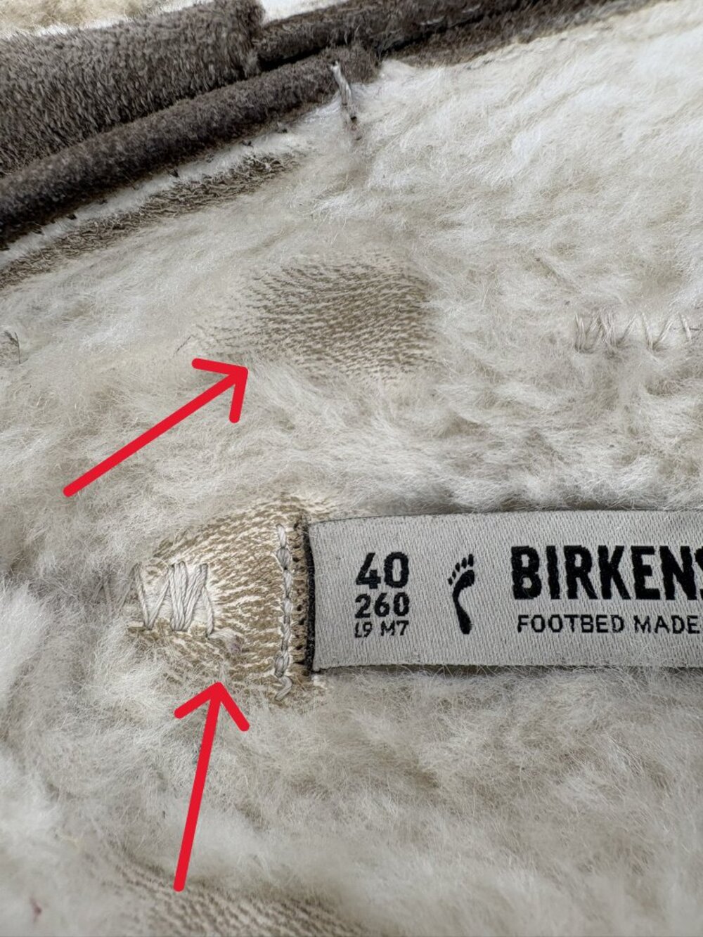 Birkenstock Buckley Shearling Lined Clog – Taupe – EU 40 / US Women’s 9 - Picture 10 of 11